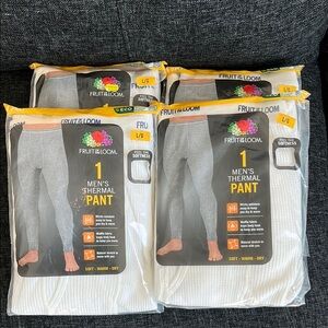 Fruit of the Loom Men's Thermal Pants
